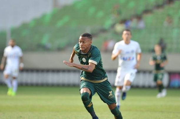 Veja fotos do jogo entre Amrica e Santos