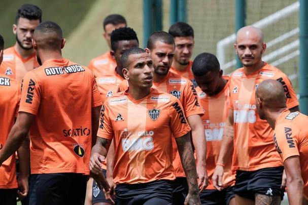 Fotos do último treino do Atlético antes da estreia de Sampaoli