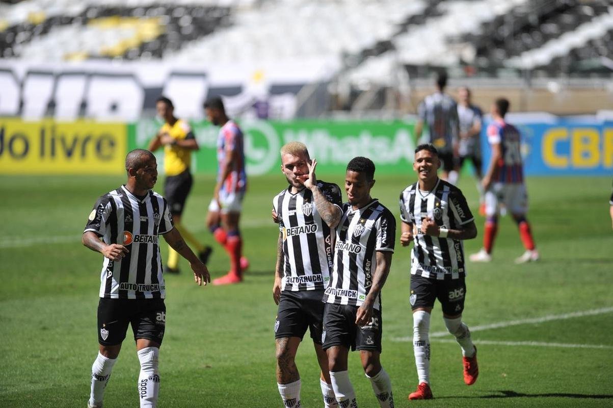 Atltico e Bahia fizeram o 1 dos trs jogos que tero em 11 dias; os outros sero pela Copa do Brasil  