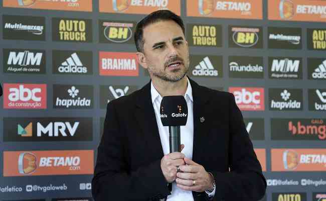 Rodrigo Caetano falou sobre a participação do Atlético na Libertadores de 2023