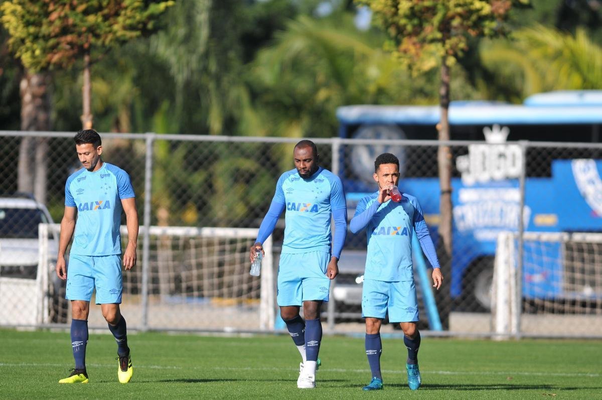 Fotos do treinamento do Cruzeiro desta quarta-feira (18/07)