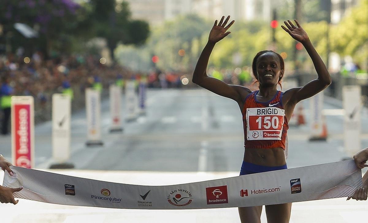 Brigid Kongei venceu a prova feminina