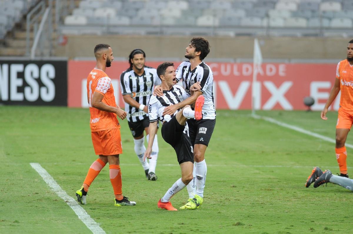 Fotos do jogo entre Atltico e Coimbra, no Mineiro, em Belo horizonte, pela quinta rodada do Campeonato Mineiro de 2021