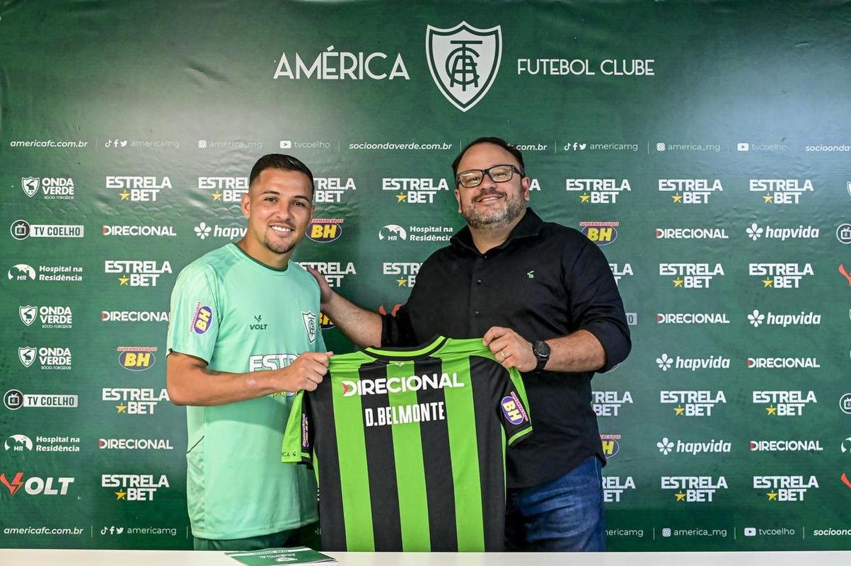 Dad Belmonte foi apresentado pelo Amrica neste sbado (7/1), no Lanna Drumond, e concedeu entrevista coletiva