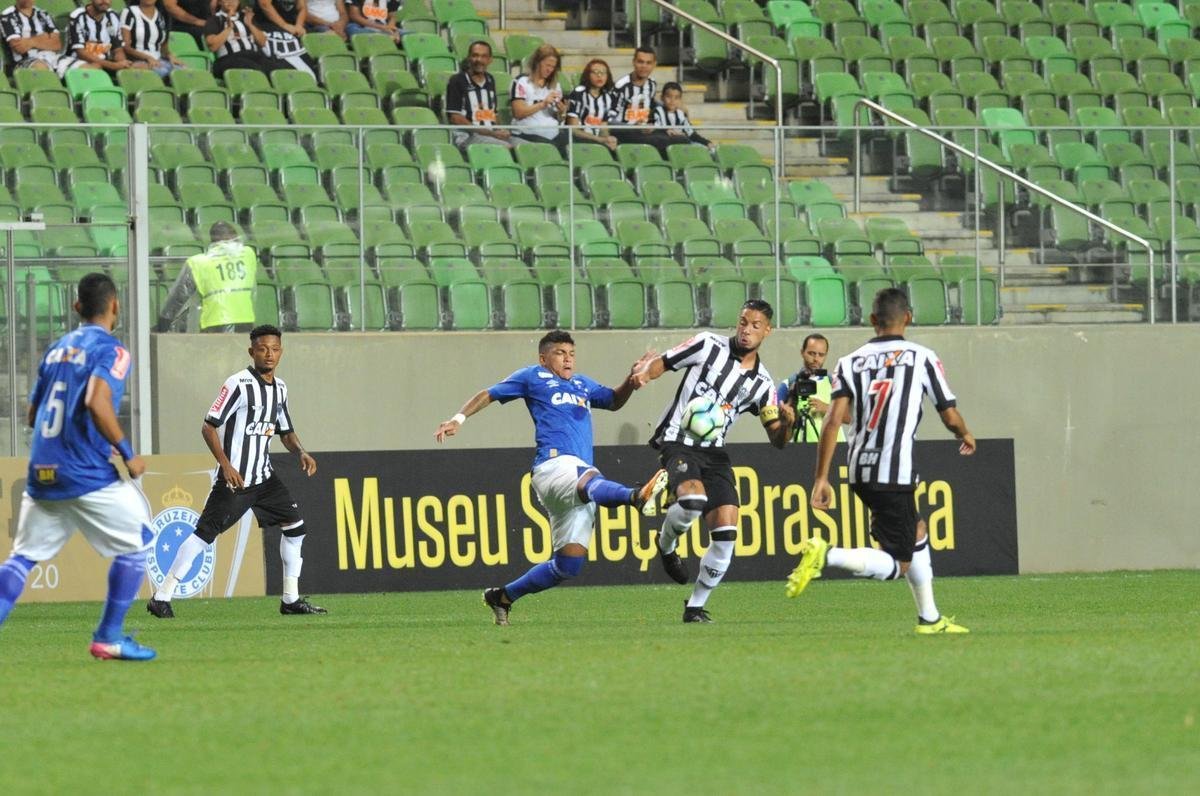 Imagens do clssico entre Atltico e Cruzeiro pela Supercopa Sub-20