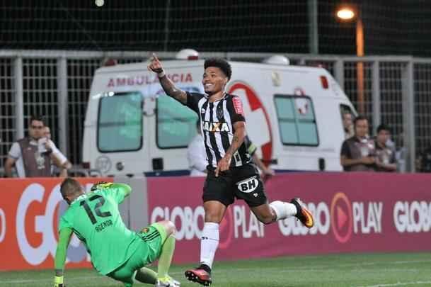 Imagens do jogo entre Atltico e Sport no Independncia