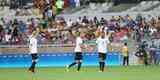 Alemanha abriu 6 a 0 sobre Fiji logo no primeiro tempo do duelo realizado no Mineiro