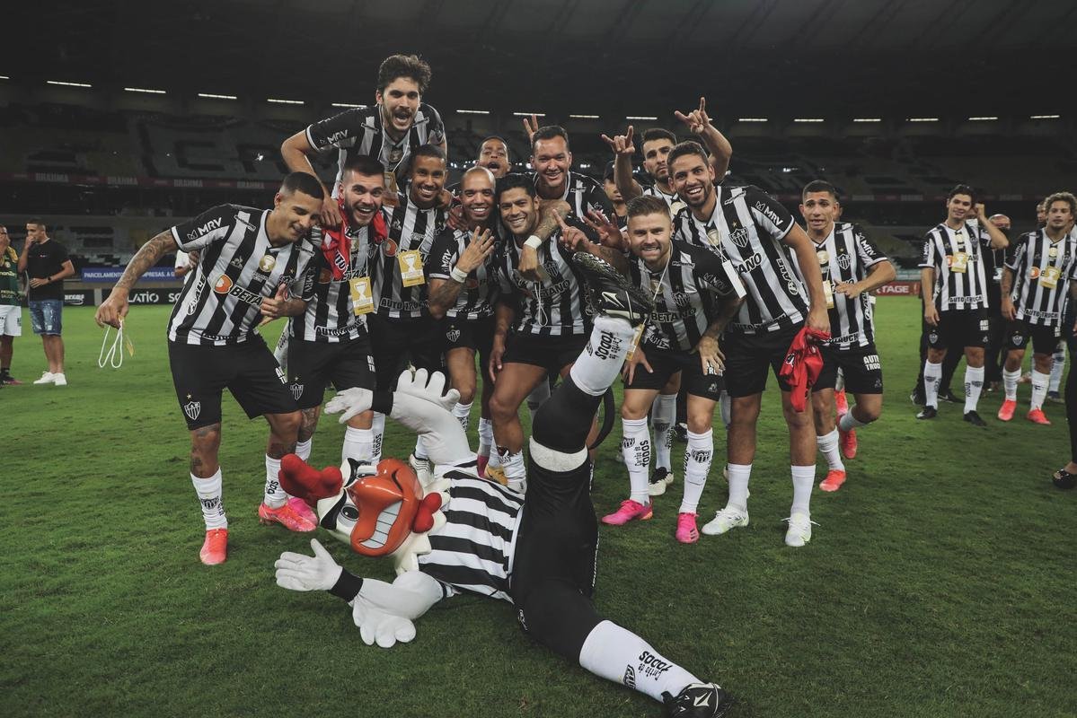 Fotos da festa do Atltico no Mineiro com a conquista do bicampeonato mineiro