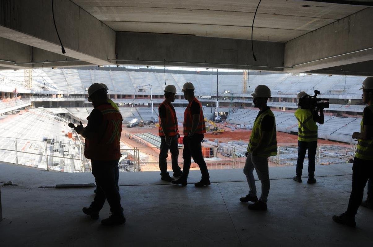 Futuro estdio do Galo, Aena MRV est com 60% das obras concludas
