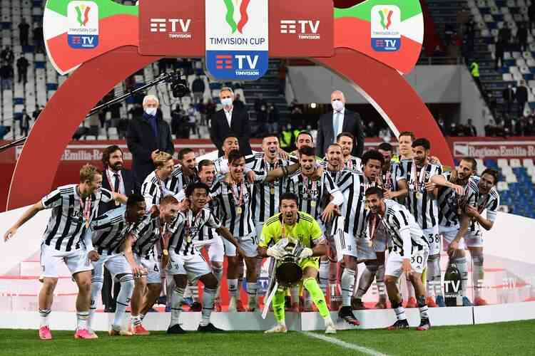 Juventus derrota Atalanta e fatura da Copa Itália pela 14ª vez