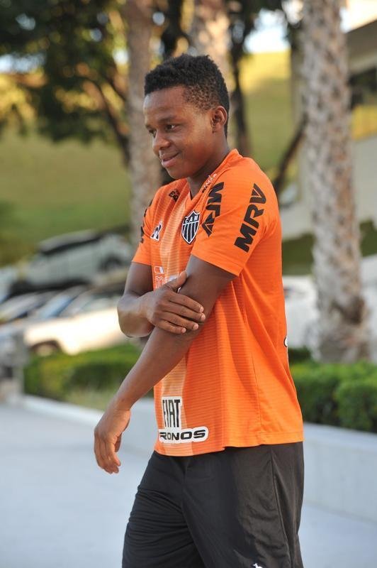 Fotos do ltimo treino do Atltico antes do jogo contra o Unin La Calera