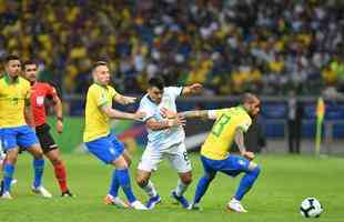 Equipes se enfrentaram pela semifinal da Copa Amrica, em Belo Horizonte