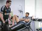 Aps cirurgia no joelho, Igor Rabello inicia fisioterapia no Atltico