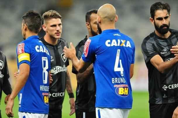 Fotos do jogo entre Cruzeiro e Botafogo, pela Copa do Brasil, no Mineiro