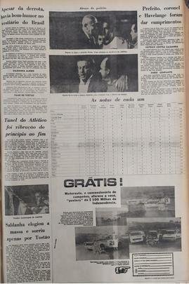 'Apesar da derrota, havia bom-humor no vestiário do Brasil', publicou EM.