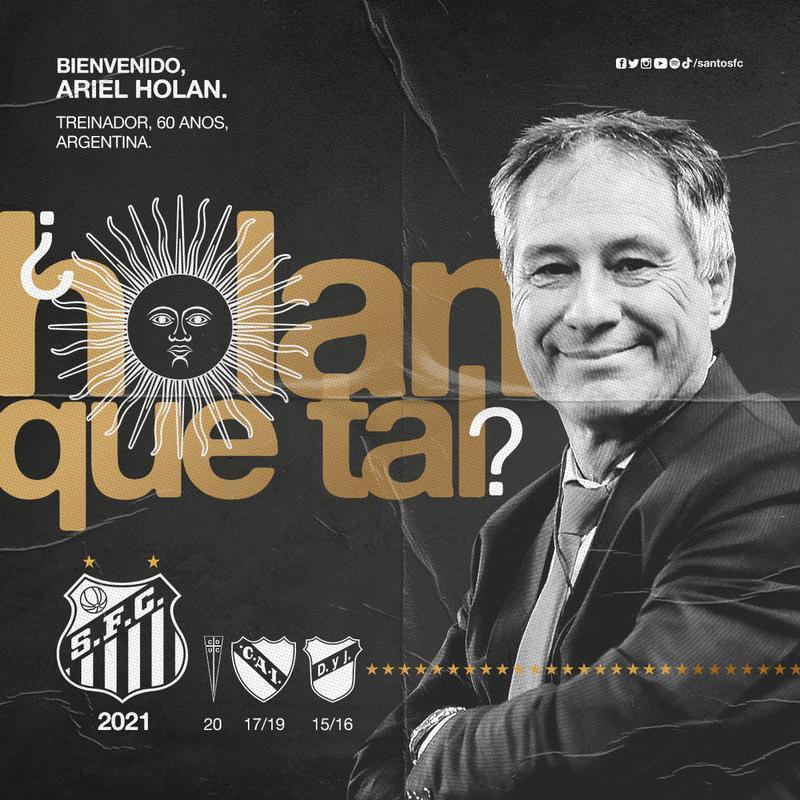 Ariel Holan, treinador (Santos)