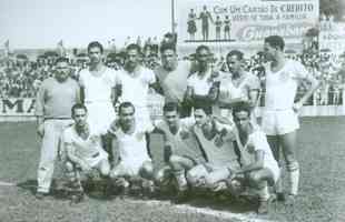 16 - Sabu - 96 gols em 306 jogos (1947 a 1957). É o último agachado da esquerda para a direita.