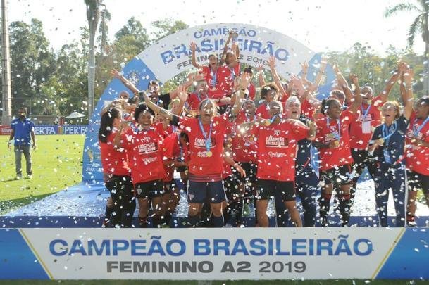 Cruzeiro e São Paulo ficaram no empate por 1 a 1 na finalíssima do Brasileiro Feminino A2