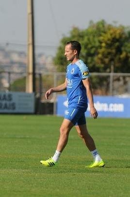 Fotos do treino do Cruzeiro desta quarta-feira, 2 de outubro, na Toca da Raposa II