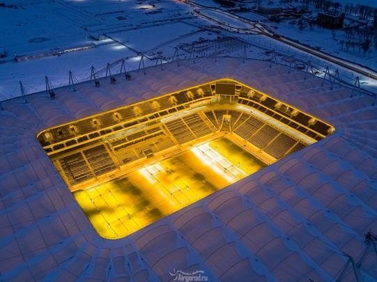 Arena Rostov receberá um jogo do Brasil na primeira fase da Copa e um duelo das oitavas de final
