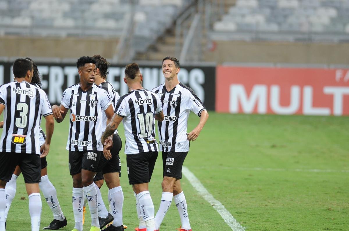 Fotos do jogo entre Atltico e Coimbra, no Mineiro, em Belo horizonte, pela quinta rodada do Campeonato Mineiro de 2021