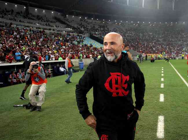 Sampaoli tem apenas dois meses de trabalho no Flamengo