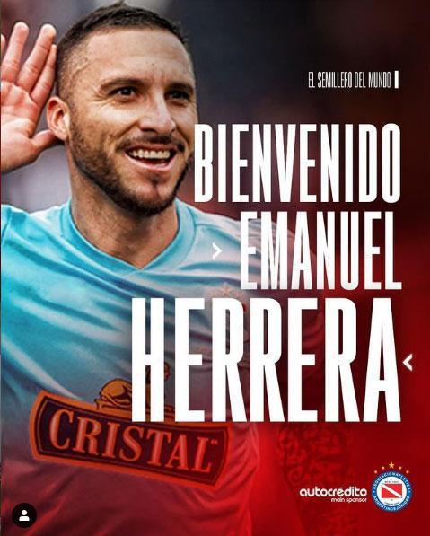 Emanuel Herrera, atacante (Argentinos Juniors, da Argentina)