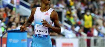 Alisson dos Santos leva o ouro nos 400m com barreiras em evento nos EUA