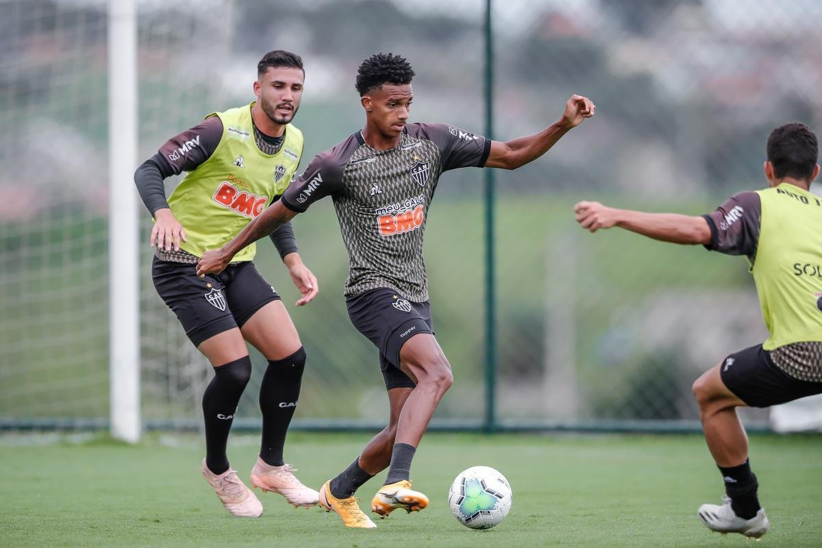 Fotos do treino do Atltico nesta quinta-feira