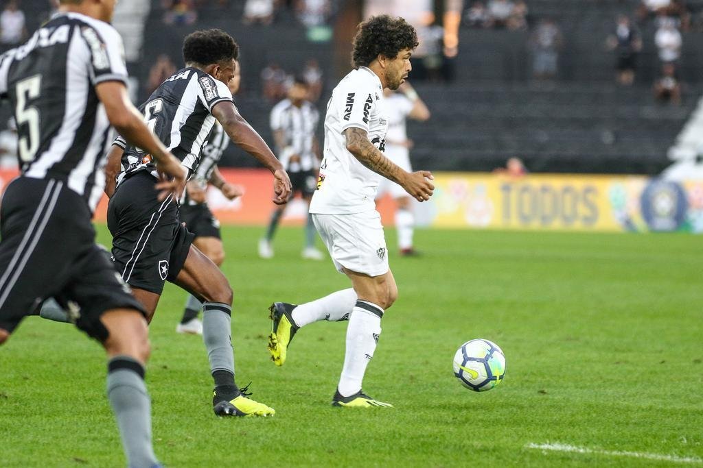 Veja as imagens do jogo entre Botafogo x Atltico, realizado no estdio Nilton Santos, no Rio de Janeiro