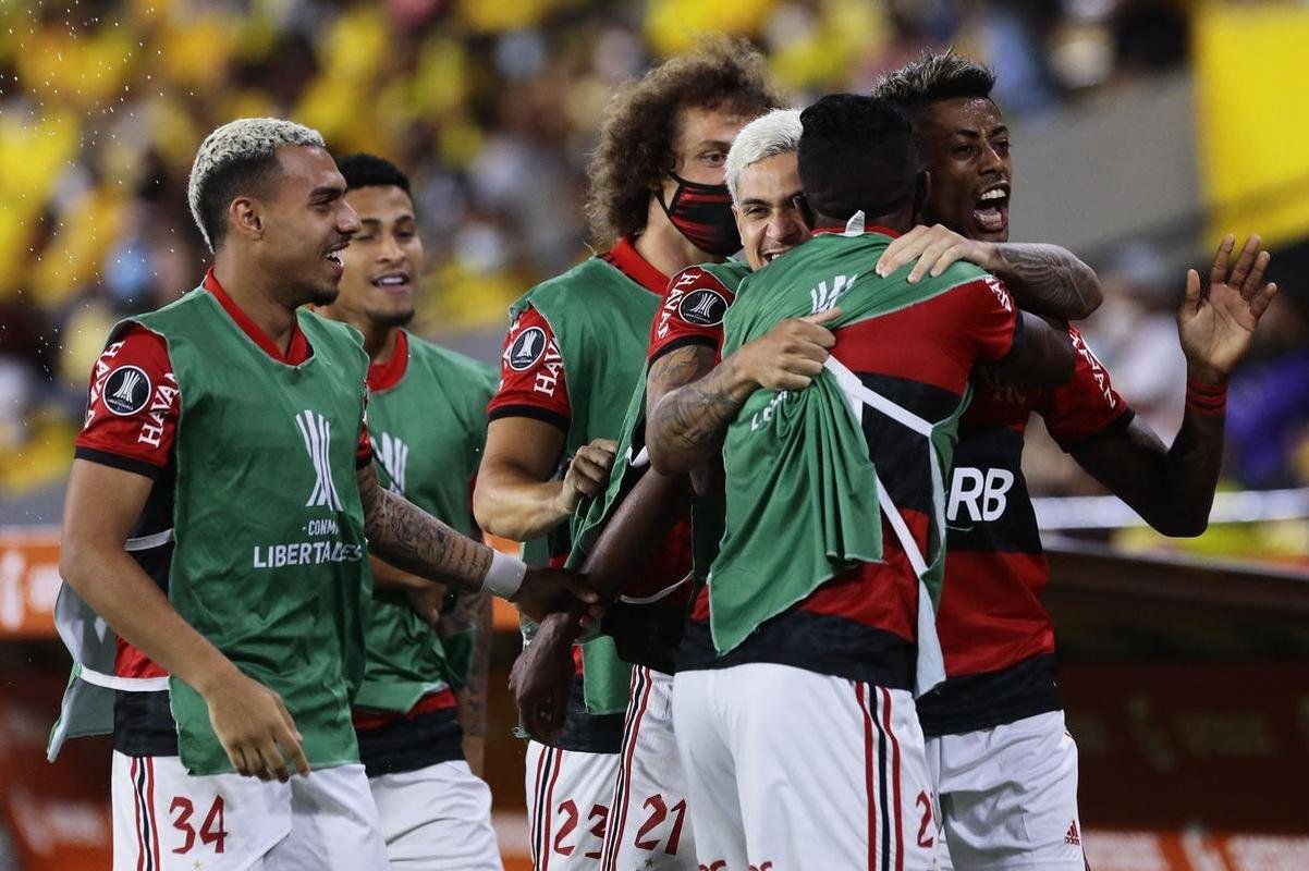 Flamengo vence Barcelona de Guayaquil novamente e vai  final da Copa Libertadores para enfrentar o Palmeiras. Deciso ser em Montevidu, no Uruguai, em 27 de novembro