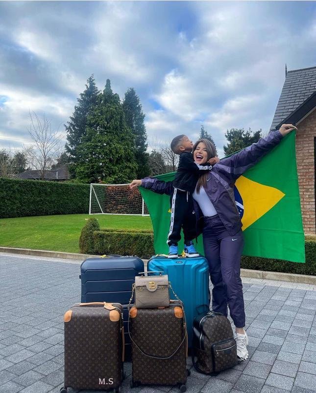 Monique Salum, mulher do jogador Fred