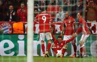 Thiago Alcntara (2), Robben, Lewandowski e Muller marcaram os gols alemes; Snchez descontou para o Arsenal