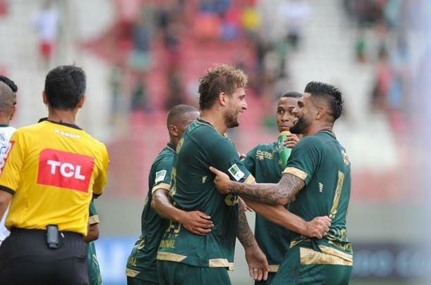 Veja fotos do jogo entre Amrica e Santos