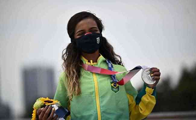 Rayssa Leal ganhou a medalha de prata na Olimpada de Tquio