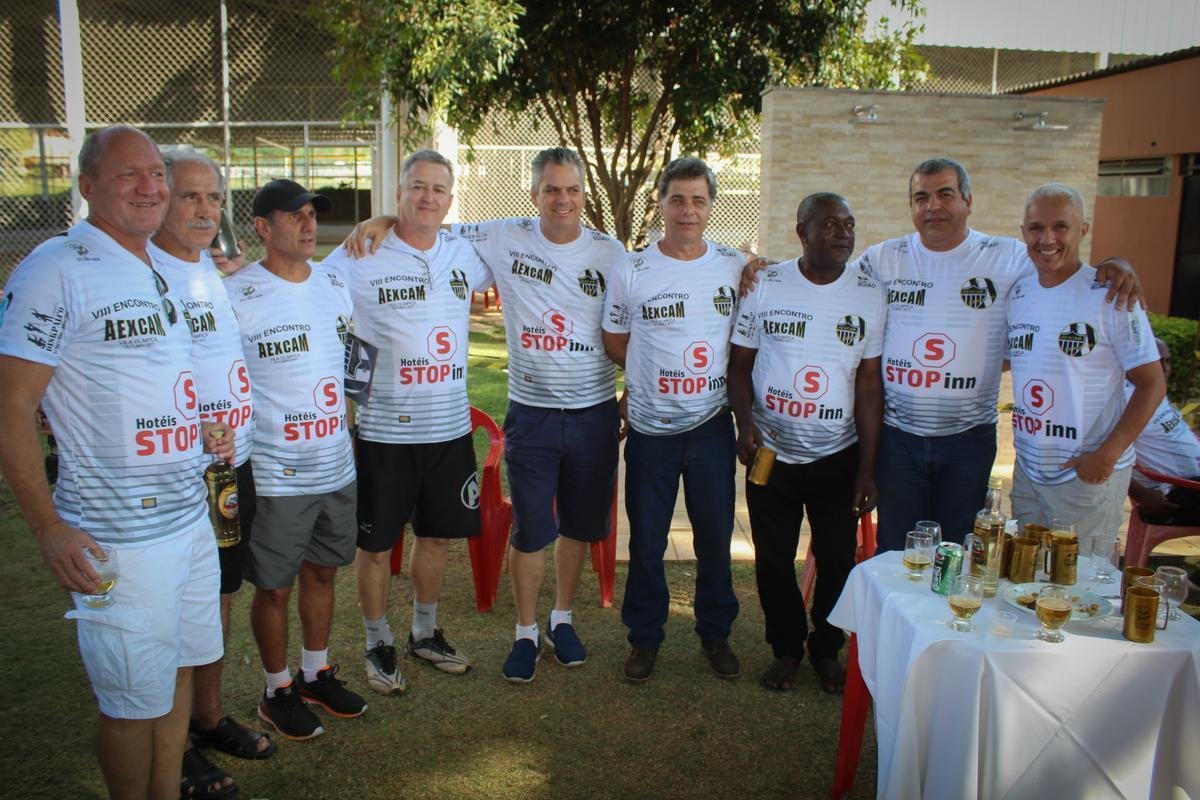 Ex-jogadores do Atltico se encontraram nesse sbado