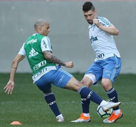 Felipo comandou treino do Palmeiras no Independncia visando ao jogo de quarta, s 21h45, no Mineiro, contra o Cruzeiro, pela semifinal da Copa do Brasil. Time precisa vencer para ir  deciso