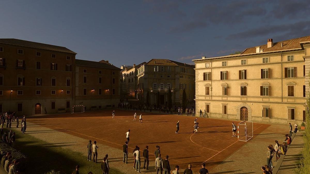 Fifa 21: quadras de futebol do Volta. Roma