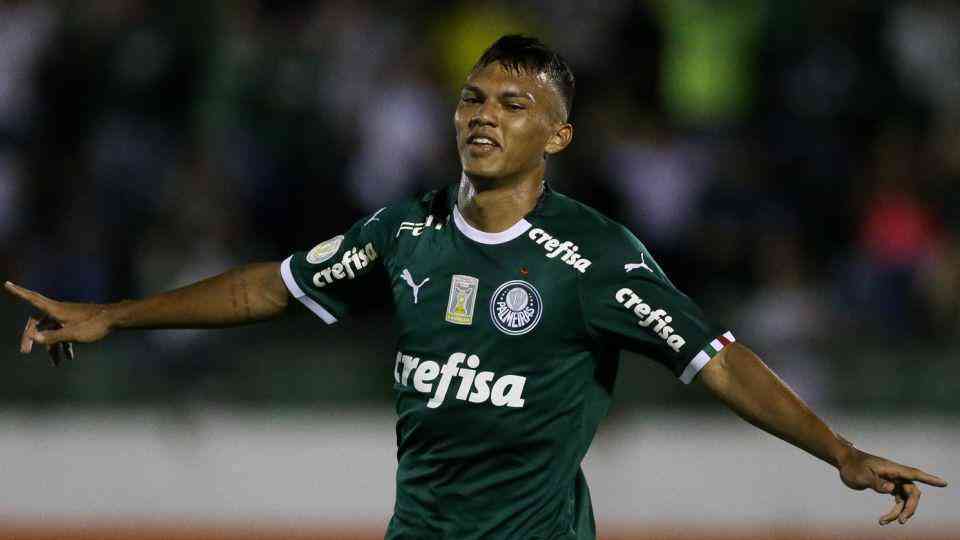1 - Gabriel Veron - Palmeiras - Avaliado em 22,5 milhes de euros (cerca de R$ 142,3 milhes)