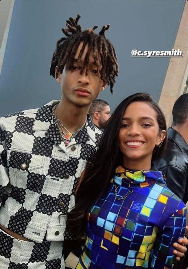 Rayssa Leal posou com Jaden Smith, filho do ator Will Smith