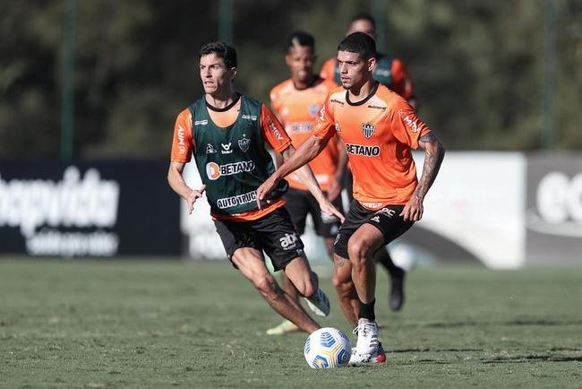 Fotos do treino do Atltico em preparao para jogo contra o Juventude