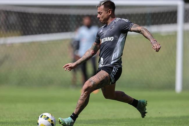 Fotos do �ltimo treino do Atl�tico antes do jogo contra o Botafogo