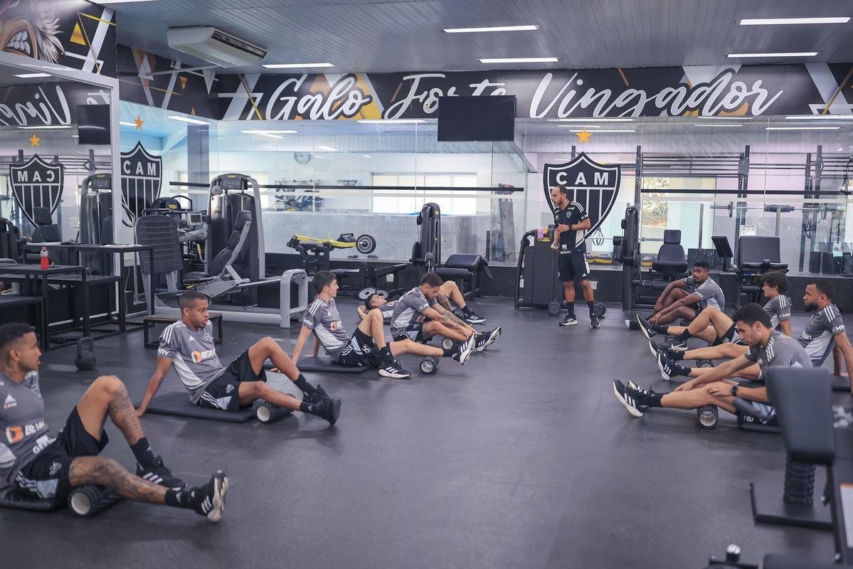 Atltico inicia preparao para jogo contra o So Paulo