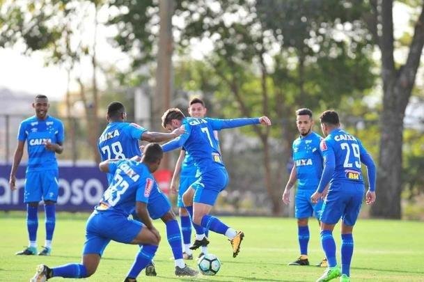 Cruzeiro fechou preparao para duelo contra o Grmio pela semifinal da Copa do Brasil