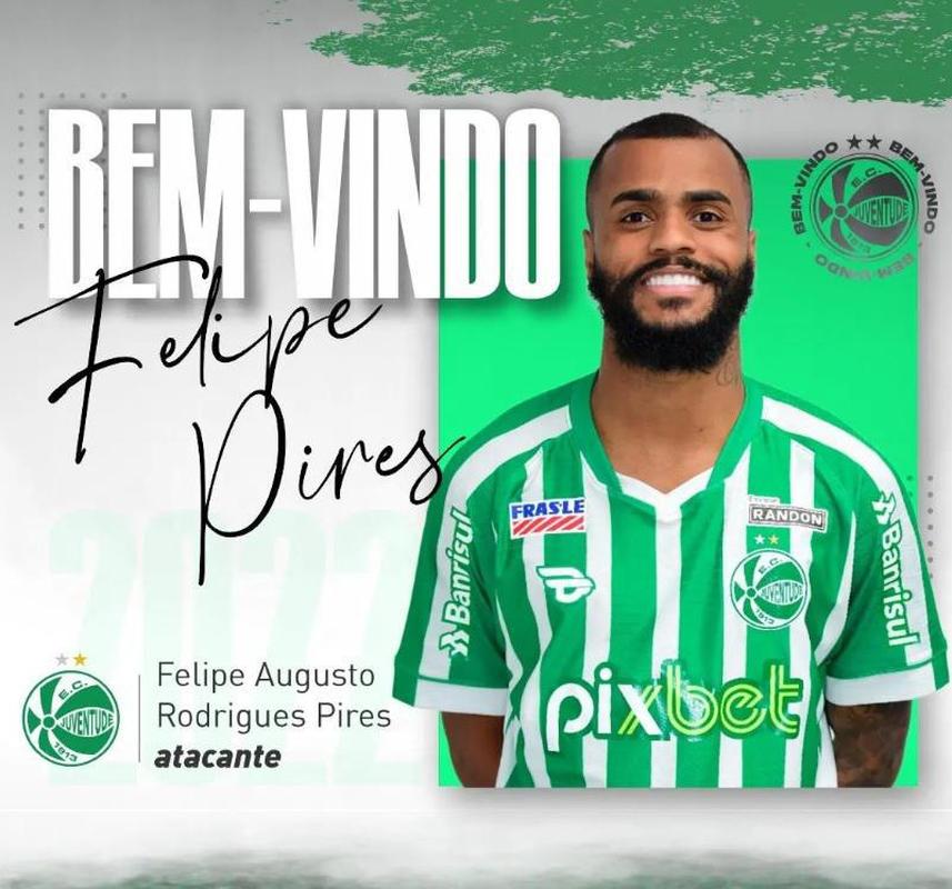 Juventude contratou o atacante Felipe Pires