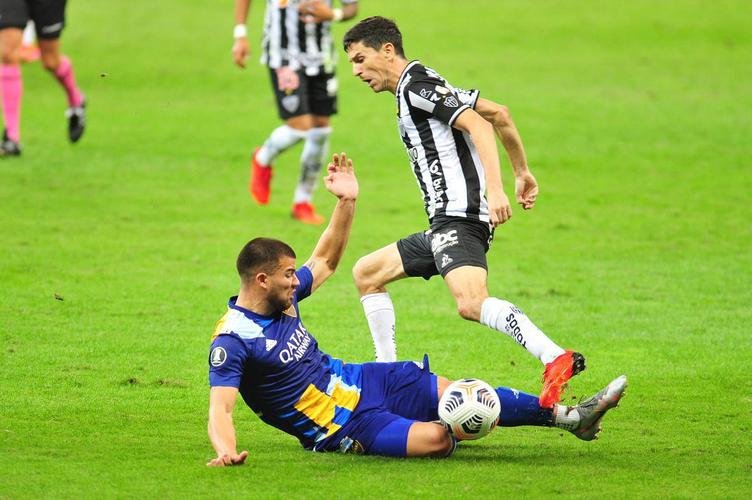 Fotos do jogo entre Atltico e Boca Juniors, no Mineiro, em Belo Horizonte, pela volta das oitavas de final da Copa Libertadores 2021