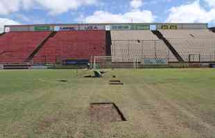 Fotos da Arena do Jacar, palco de jogos do Cruzeiro na Srie B