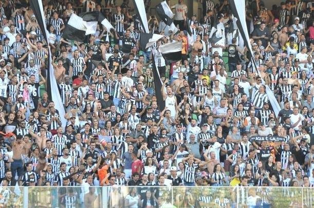 Torcida do Atltico na deciso do Campeonato Mineiro, no Independncia