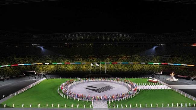 Fotos da Cerim�nia de Encerramento dos Jogos Ol�mpicos de T�quio