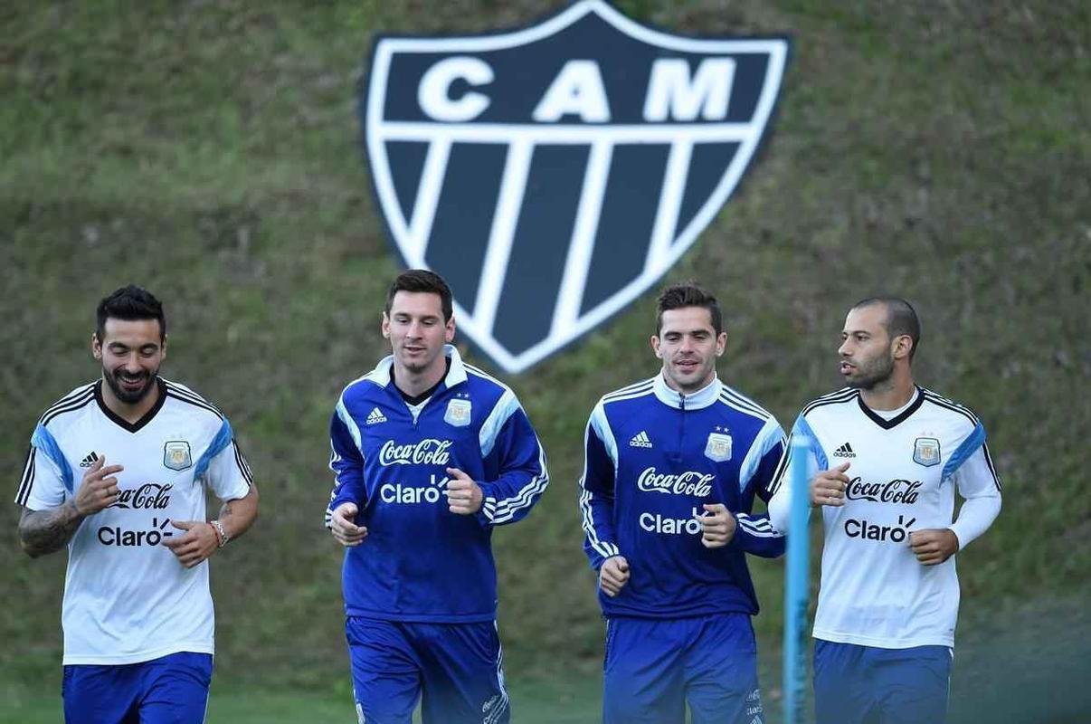 Durante a Copa do Mundo, a seleo da Argentina, de Messi e Cia, ficou concentrada na Cidade do Galo